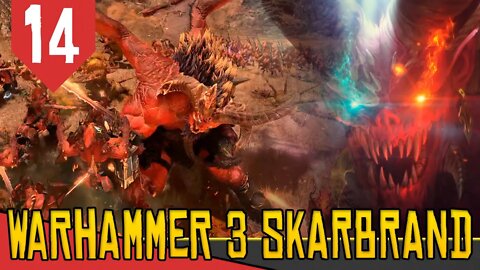 Arma LENDARIA! Chacina e Carnificina - Total War Warhammer 3 Skarbrand #14[Gameplay Português PT-BR]