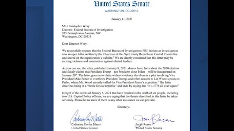 Calls from senators for FBI to investigate a Nye County GOP letter