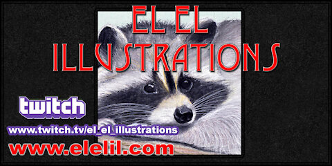 Drawing a Raccoon in Pastel