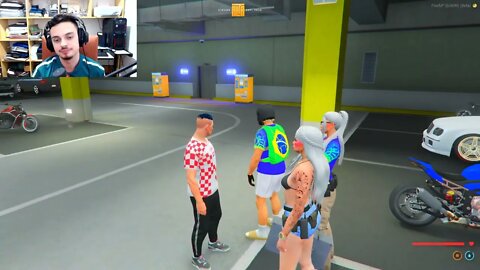 O Gago até dormiu em pé depois do "Ele só não torce para a Espanha" kkk | GTA RP - CDA