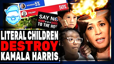 Kamala Harris HUMILIATED By Based 8 Year Old On CNN! Data Proves Kids Of Woke Folks 5X More Hateful