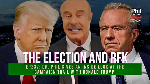 FULL INTERVIEW with Dr. Phil: An Inside Look at the Campaign Trail with President Trump!