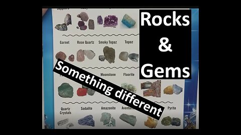 Something a little different - Rocks and Gems