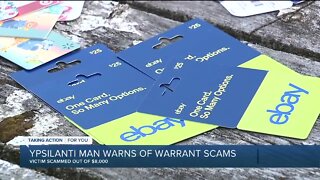 Ypsilanti man warning others of warrant scam after being duped out of $8,000