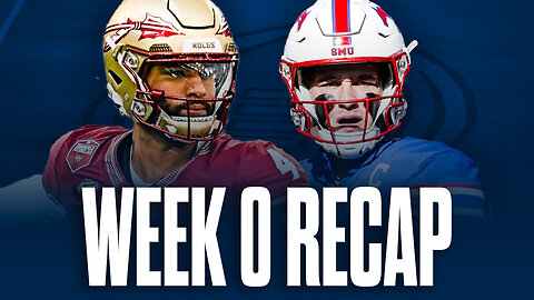 CFB Week 0 Reaction - Florida State Football & SMU Football Were OVERHYPED