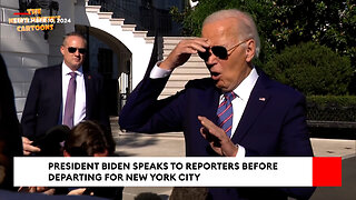 Biden: "I spoke to the vice president. I'm not going to tell you what advice I gave. We're going to watch a debate. Then tomorrow I'm doing 9/11."