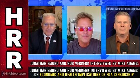 Jonathan Emord & Rob Verkerk - Economic and Health Implications of FDA Censorship