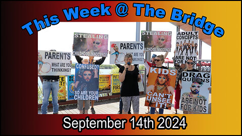 This Week At The Bridge with Tine - Join Us to Protest Mecc Show for Kids Sunday 22nd Sept