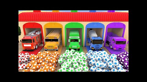 Baby Shark - Baby songs Learn city truck names - Nursery Rhymes & Kids Songs