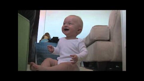 Baby Laughing Hysterically her dad sound