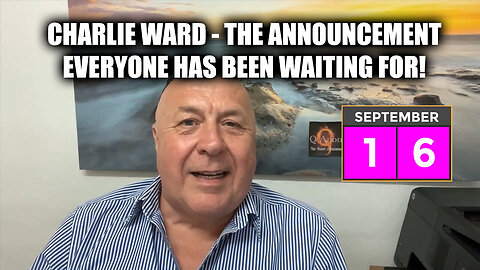 Charlie Ward - The Announcement Everyone Has Been Waiting For - September 17..