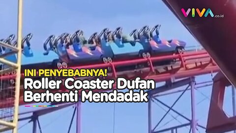 Klarifikasi Dufan soal Roller Coaster Berhenti saat Menanjak