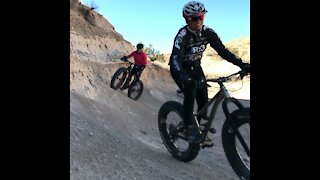 Girls on bikes