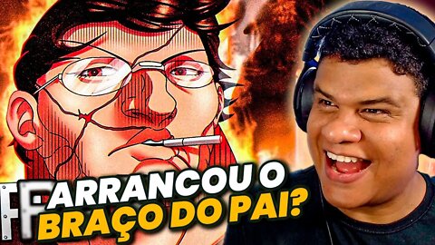 REAGINDO A HANAYAMA (Baki The Grappler) O YAKUSA MAIS FORTE DO JAPÃO | Gabriza| React Anime Pro