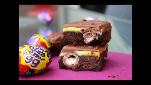 CADBURY CREME EGG BROWNIES