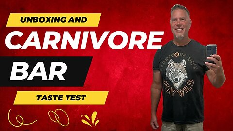 The Carnivore Bar | An Unboxing and Honest Review