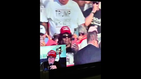 Video Directly Behind Trump as Shots Fired Recorded by Steve Kane Show Caller