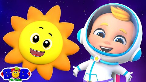 Let's Learn Solar System , Numbers & Phonics with Fun Songs by Bob The Train