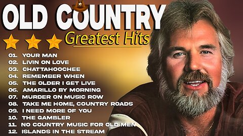 Top 50 Classic Country Songs 60s 70s 80s - Alan Jackson, Kenny Rogers, Don William, George Strait