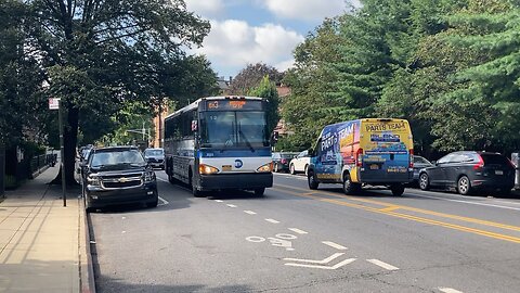 MTA Bus: Midtown 57th Street Bound 2008 MCI D4500CT #2233 on the BM3 @ Ocean Avenue & Ditmas Avenue