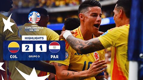 Copa America Highlights: Columbia vs Paraguay