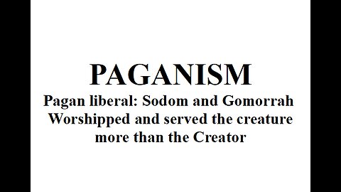 PAGANISM