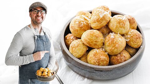 Easy French Gougéres Recipe