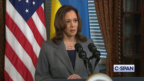 Kamala Harris Does Press Conference With Zelenskyy, Takes No Questions