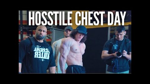 HOSSTILE CHEST DAY AT THE MECCA | Fouad Abiad, Sam Sulek & Ben Chow | Hosstile Supplements