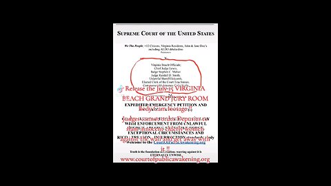 😡Physical abuse in Virginia Beach Grand Jury Courts ! Citizen Investigation DENIED! NEED BODY CAMS!