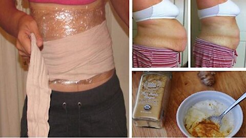 How To Make Ginger Wraps, And Burn Belly Fat Overnight!