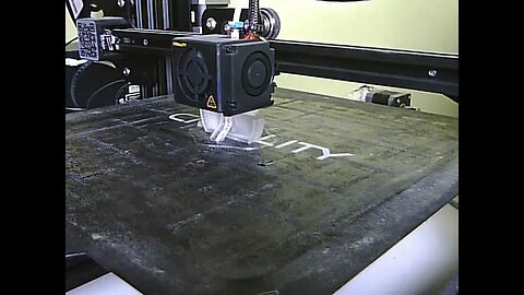 3d print time lapse printing a camera holder for playstation eye camera