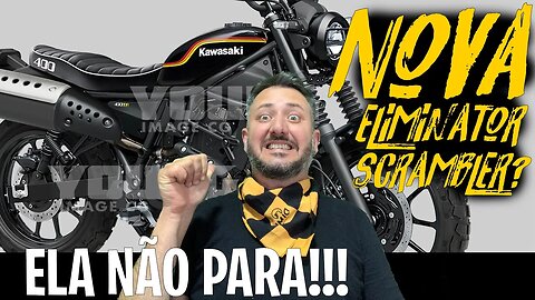 "EXCLUSIVO: Kawasaki prepara NOVA Scrambler baseada na Eliminator 450?"