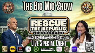 Rescue The Republic Live w/ Robert F Kennedy Jr, Tulsi Gabbard, Russell Brand, Zuby, Lara Logan