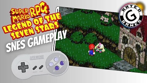 Super Mario RPG SNES - Legend of the Seven Stars - Pt 2 - Mushroom Kingdom and Bandit Way