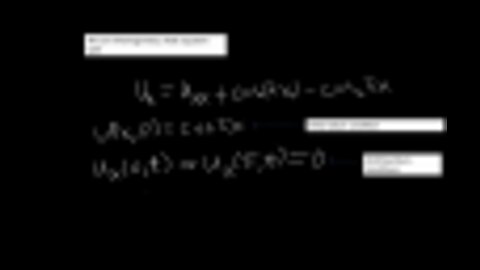 The Heat Equation -an Inhomogenous example