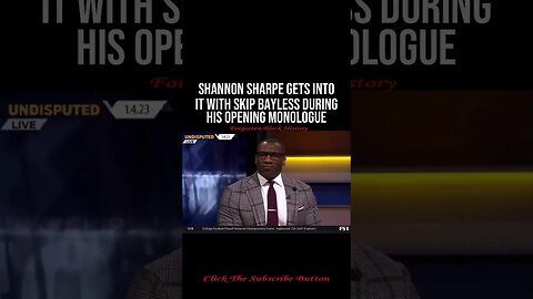 Shannon Sharpe & Skip Bayless Get Into It #YouTubeBlack #ForgottenBlackHistory #blackhistory