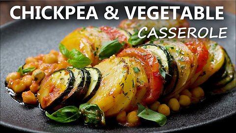 CHICKPEA and VEGETABLE CASSEROLE Recipe