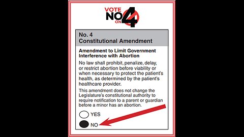 Florida: Vote No On Pro-Abortion Amendment 4