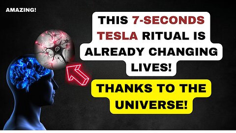 This 7-Seconds Tesla Ritual Manifest 20x Faster than the law of Attraction