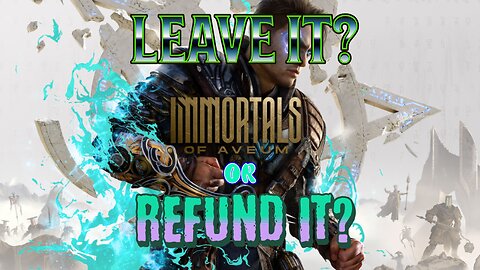 Leave it? or Refund it? - Immortals of Aveum - [ PC - 1080 - 60FPS ] - No Commentary