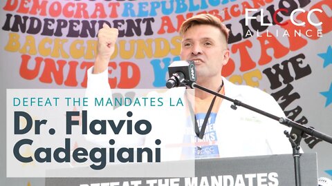 Dr. Flavio Cadegiani's speech at Defeat the Mandates Coast to Coast