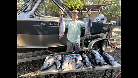 08-30-24 Fort Bragg, Ca. Tuna Fishing