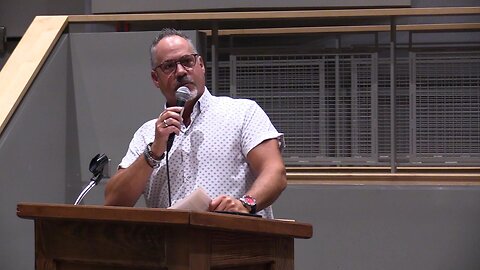 Bob Chiaradio Addresses East Providence, RI School Committee On RIDE's Unfair Trans Policy But Disrupted By A Board Member And The So-called Inclusive Opposition