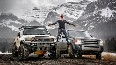 Could your cup of tea be an LR3? We tackle the Canadian Rockies to find out.