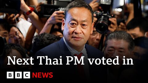 Srettha Thavisin voted as next Thai prime minister after Shinawatra jailed