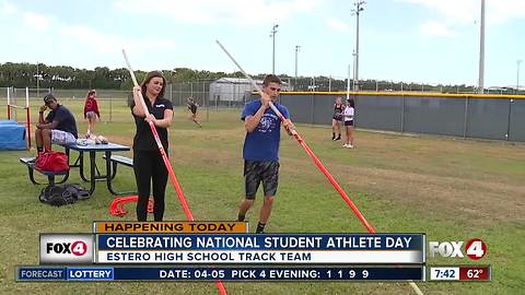 Honoring local students on National Student Athlete Day - 7:30am live report