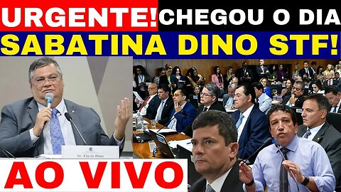 SABATINA DE FLAVIO DINO AO VIVO SENADORES DECIDEM HOJE 13/12 SE ELE VAI AO STF (Segunda Parte)