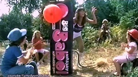 Spot - BIG BABOL concorso con DANIELA GOGGI - 1983 (HD)