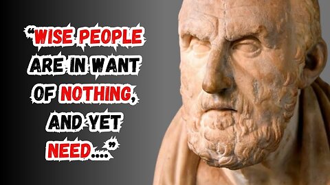 Quotes By Chrysippus | Life Lessons by Great Greek Philosopher | Thinking Tidbits